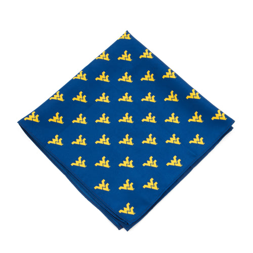 West Virginia Moutaineers Kerchief / Pocket Square