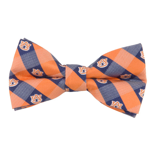 Auburn Tigers Bow Tie Check