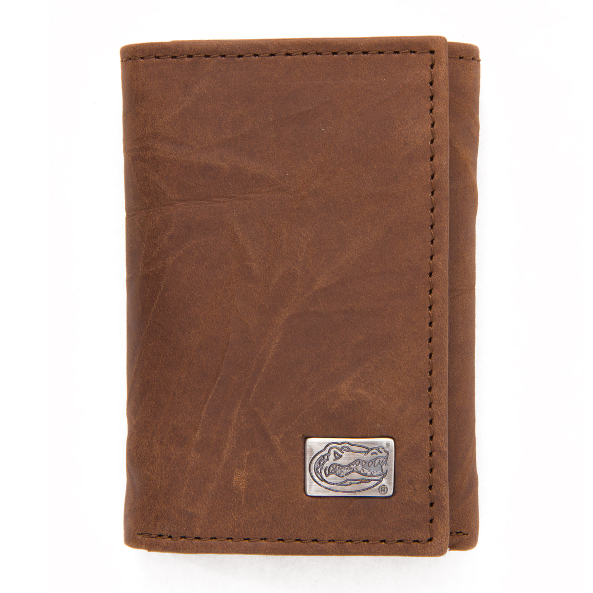 Florida Gators Wallet TriFold, Leather Wallet Eagles Wings