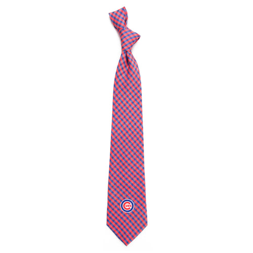 Chicago Cubs Tie Gingham