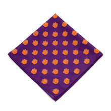 Load image into Gallery viewer, Clemson Tigers Kerchief / Pocket Square