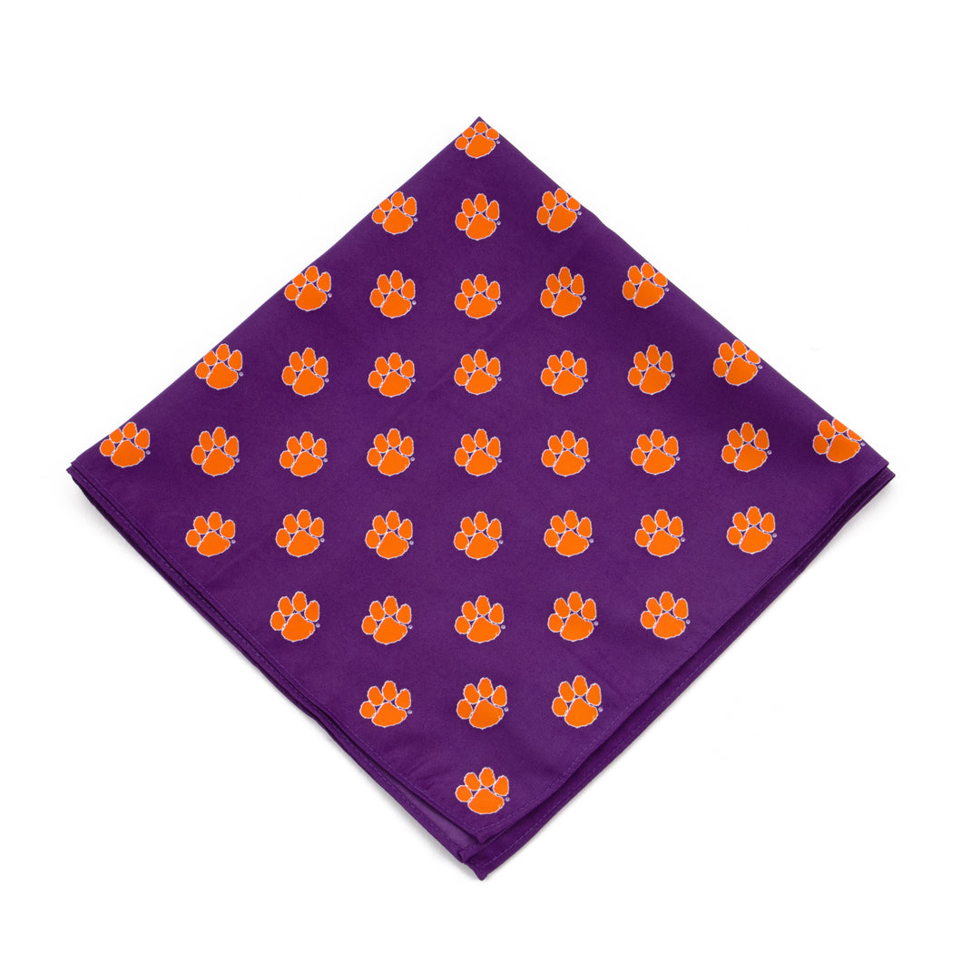 Clemson Tigers Kerchief / Pocket Square