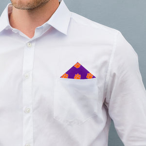 Clemson Tigers Pocket Square