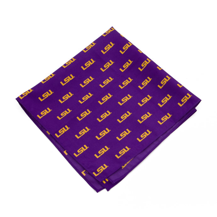 LSU Tigers Kerchief / Pocket Square