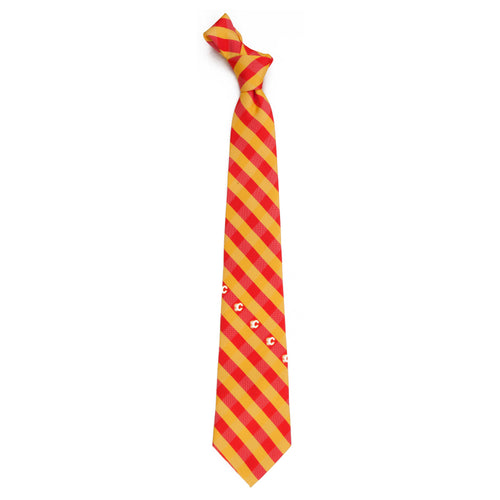 Flames Tie Check