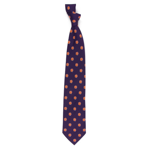 Clemson Tigers Echo Necktie