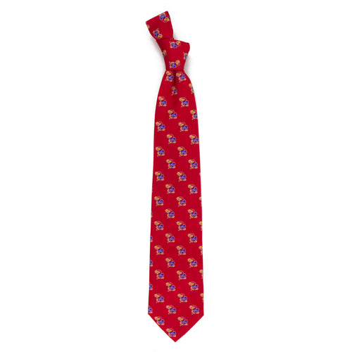 Kansas Jayhawks Echo Necktie