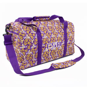 LSU Tigers Large Duffel Bloom