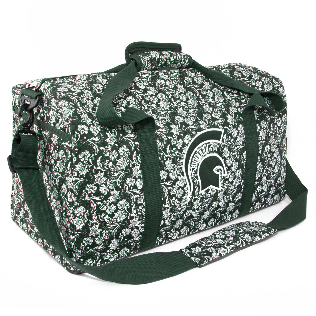 Michigan State Spartans Large Duffel Bloom
