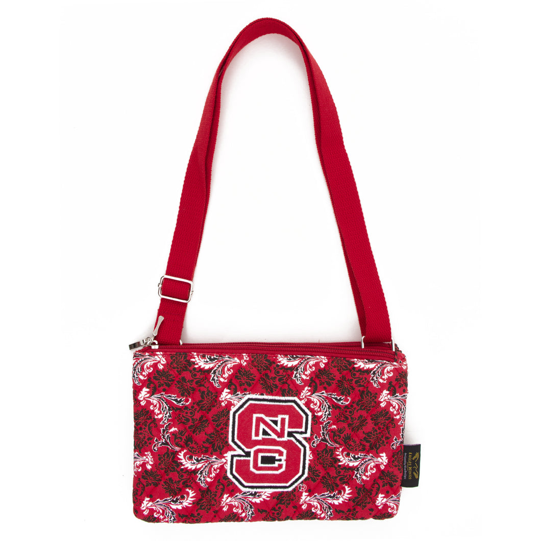 NC State Wolfpack Purse Cross Body Bloom