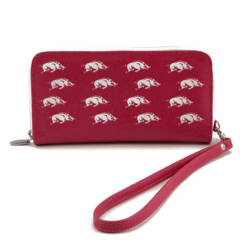 Arkansas Razorbacks Wristlet Wallet