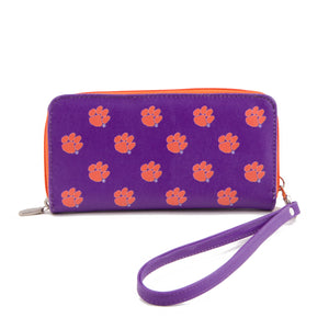 Clemson Tigers Wristlet Wallet