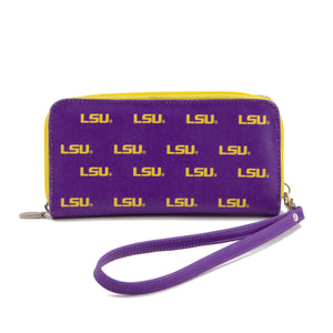 LSU Tigers Wristlet Wallet
