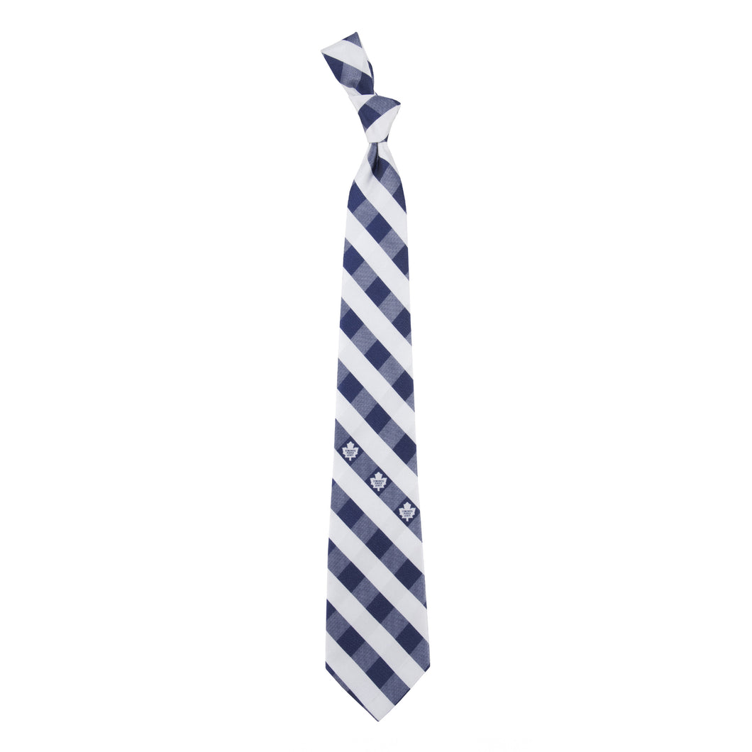 Maple Leafs Tie Check