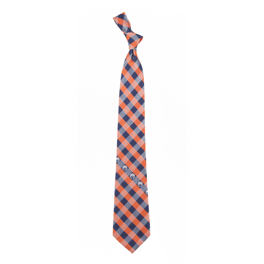 Oilers Tie Check