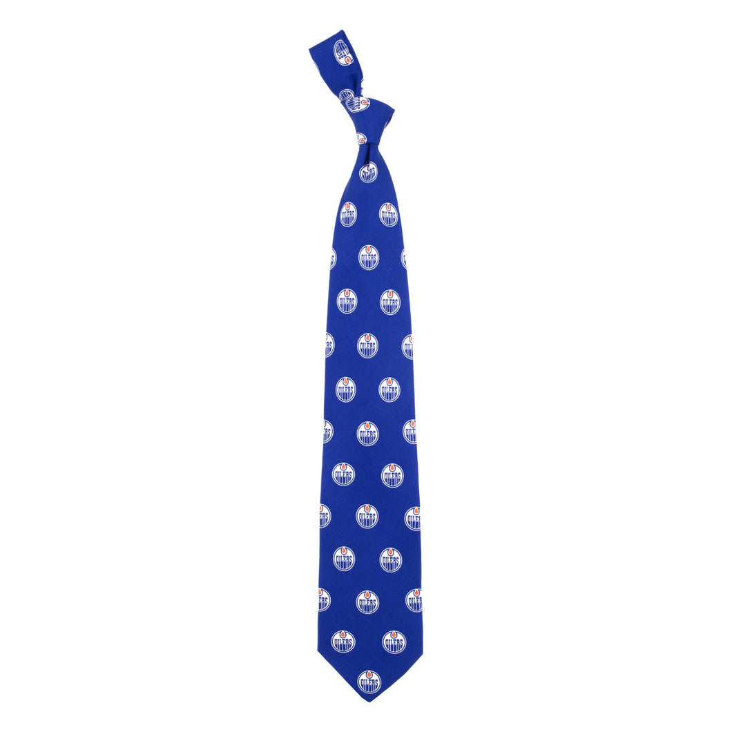 Oilers Tie Prep