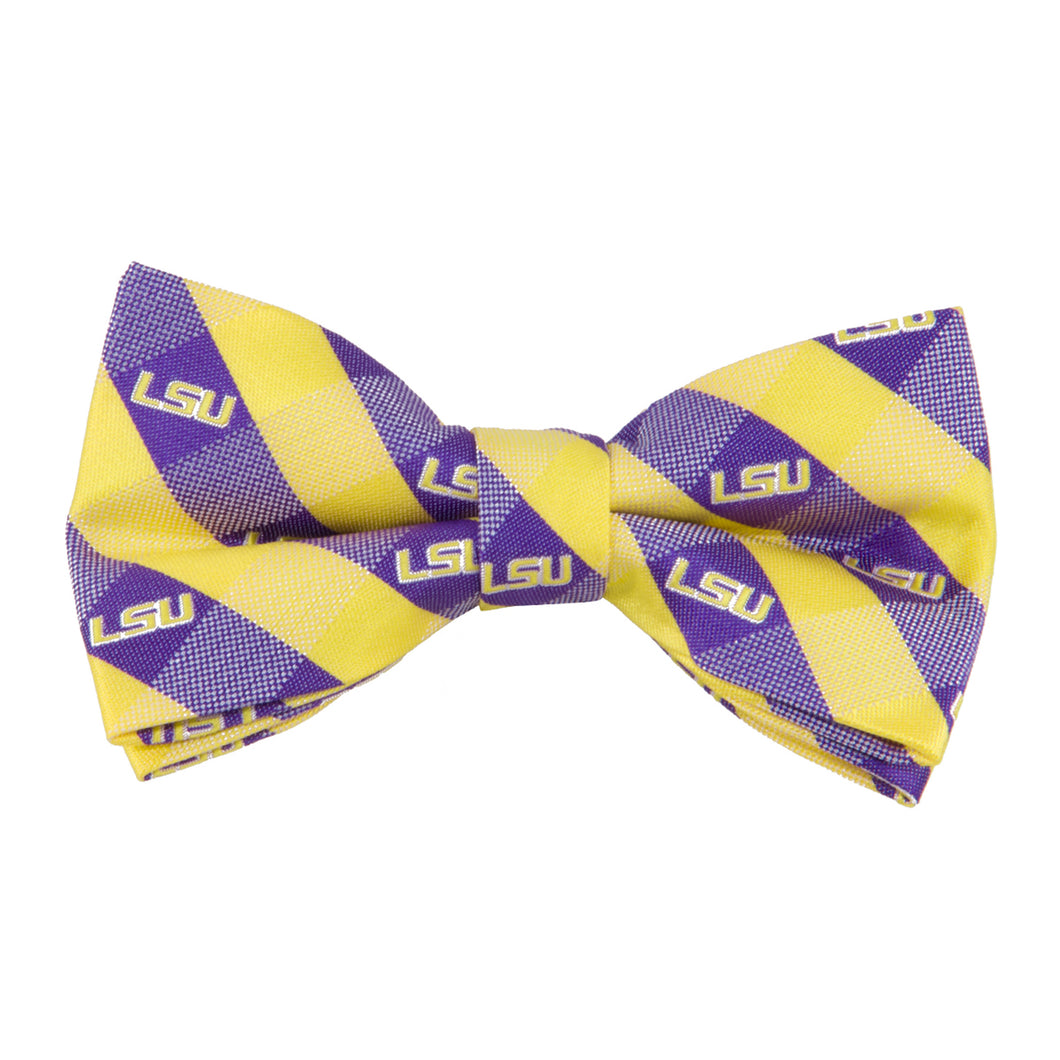 LSU Tigers Bow Tie Check
