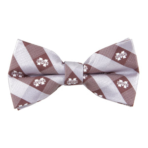 Mississippi State Bulldogs Bow Tie Check