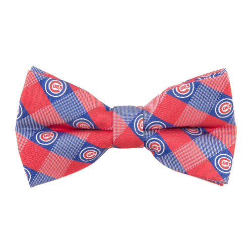Chicago Cubs Bow Tie Check