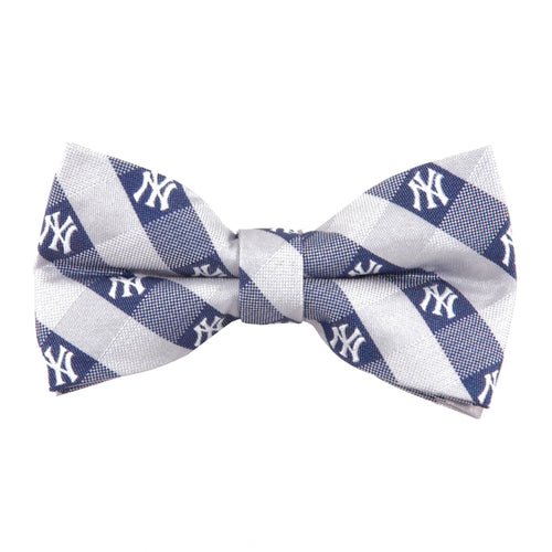 New York Yankees Bow Tie Check