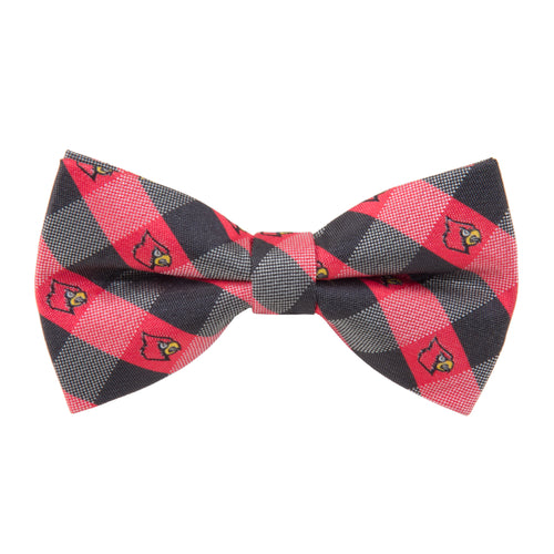 Louisville Cardinals Bow Tie Check