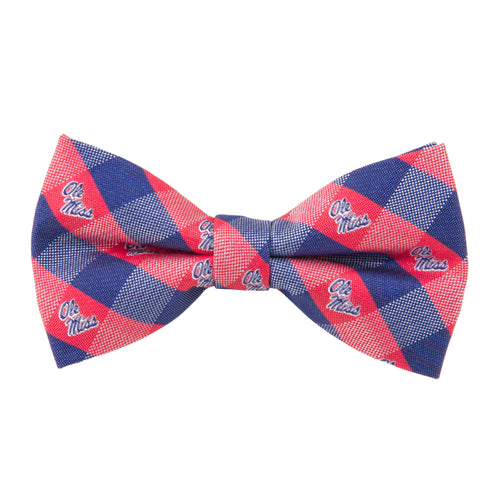 Ole Miss Rebels Bow Tie Check