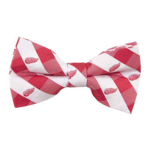 Red Wings Bow Tie Check