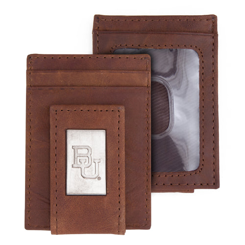 Baylor Bears Front Pocket Wallet