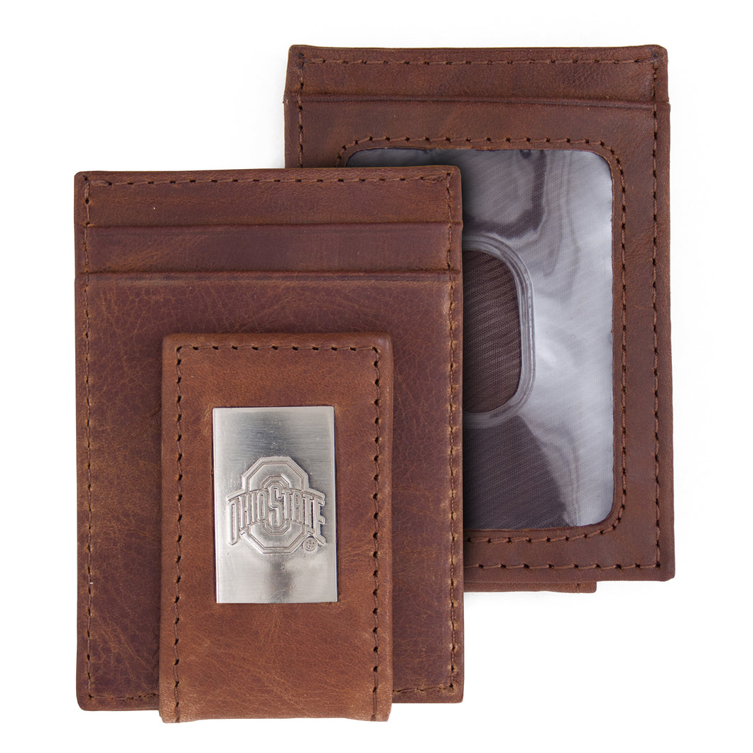 Ohio State Buckeyes Front Pocket Wallet