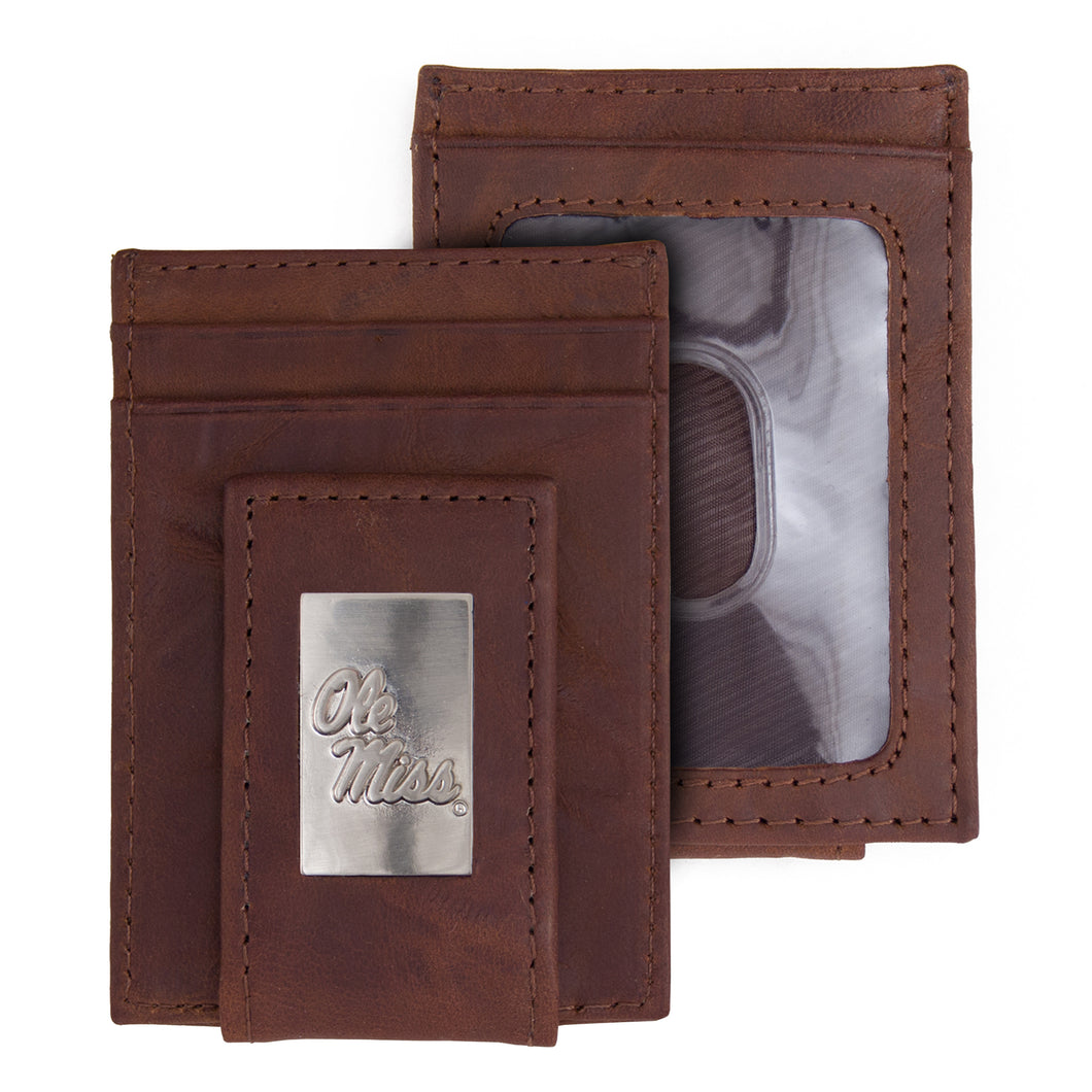 Ole Miss Rebels Front Pocket Wallet