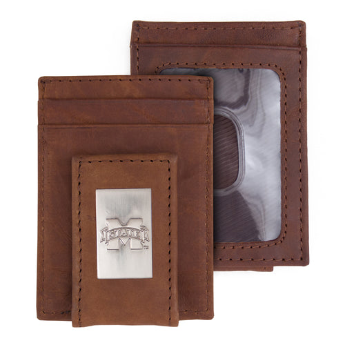 Mississippi State Bulldogs Wallet Front Pocket