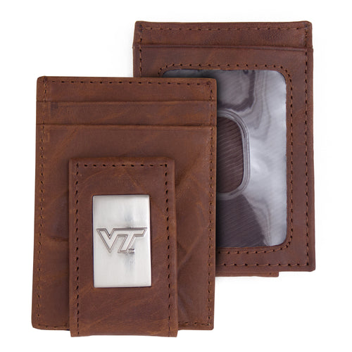 Virginia Tech Wallet Front Pocket