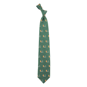 Miami Hurricanes Tie Prep