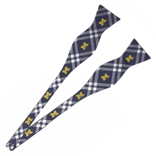Michigan Wolverines Self Tie Bow Tie Rhodes