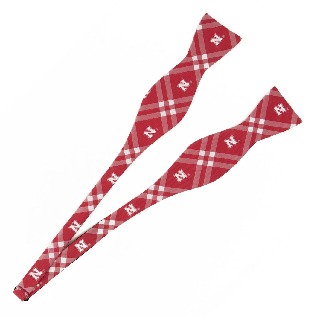 Nebraska Cornhuskers Self Tie Bow Tie Rhodes