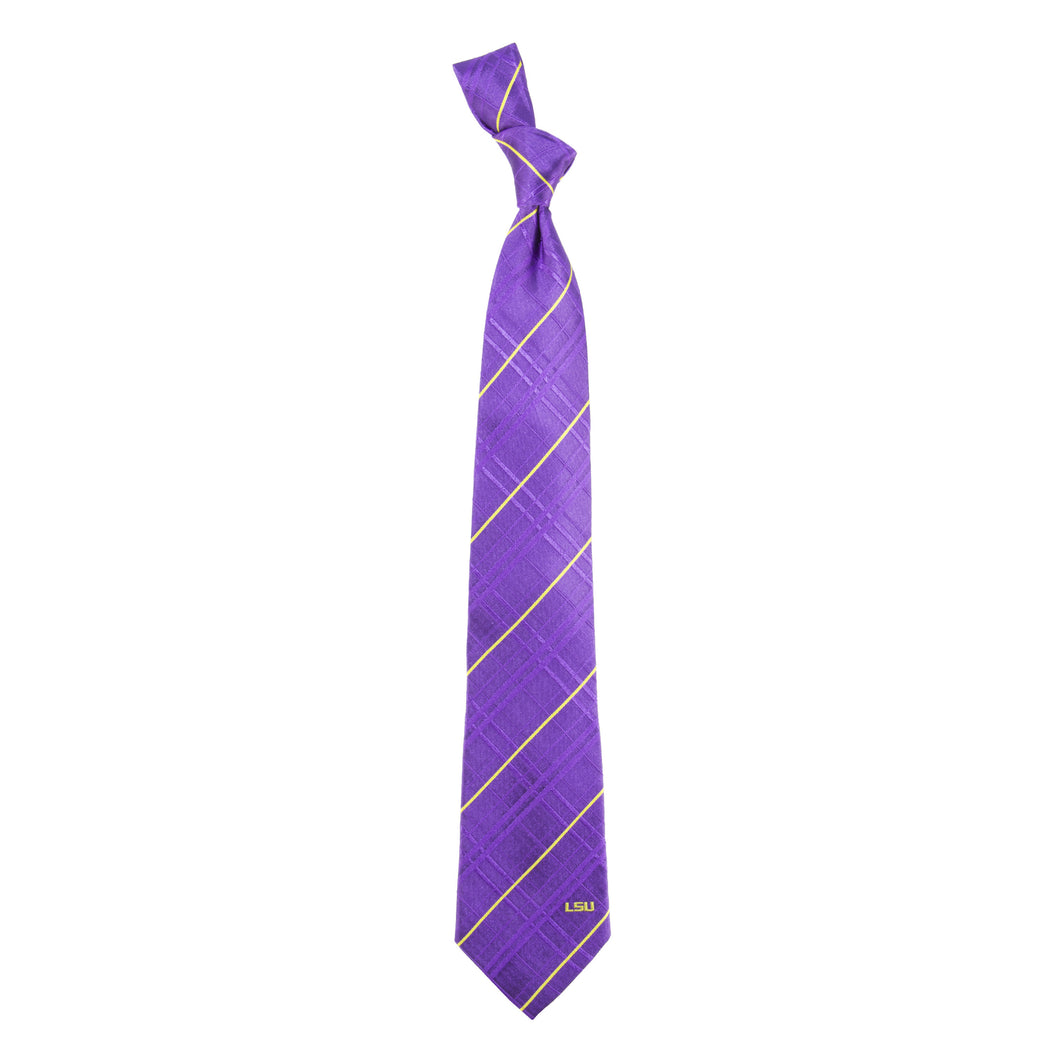 LSU Tigers Tie Oxford Woven