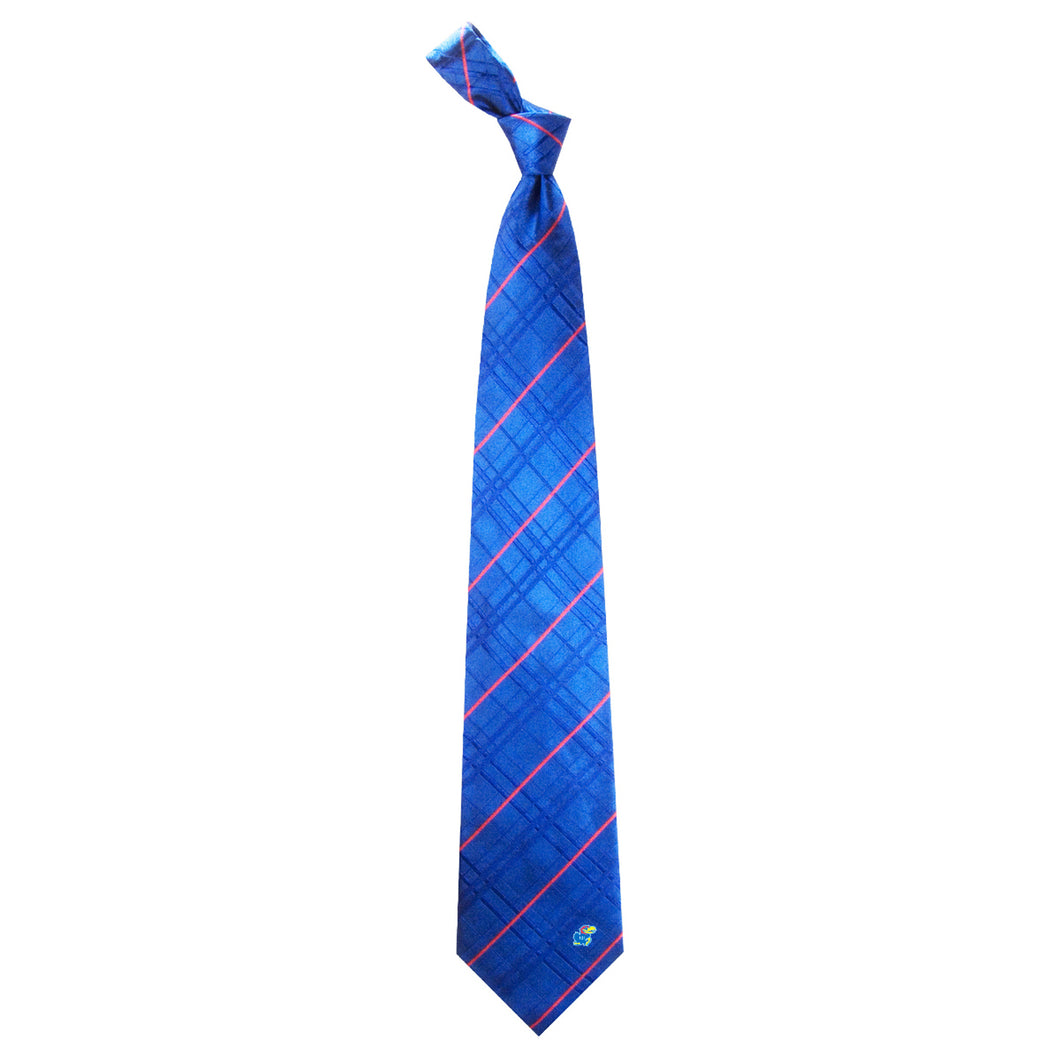 Kansas Jayhawks Tie Oxford Woven