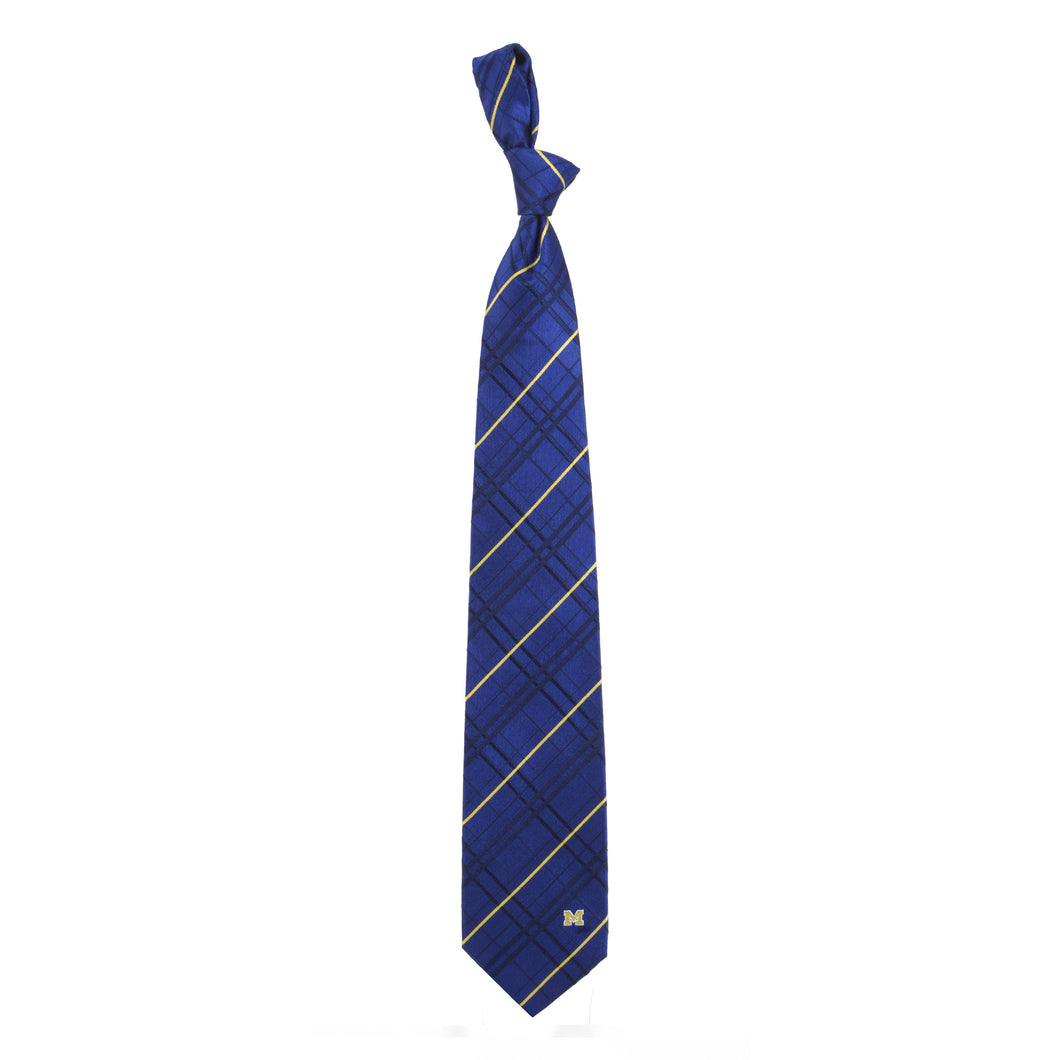 Michigan Wolverines Tie Oxford Woven
