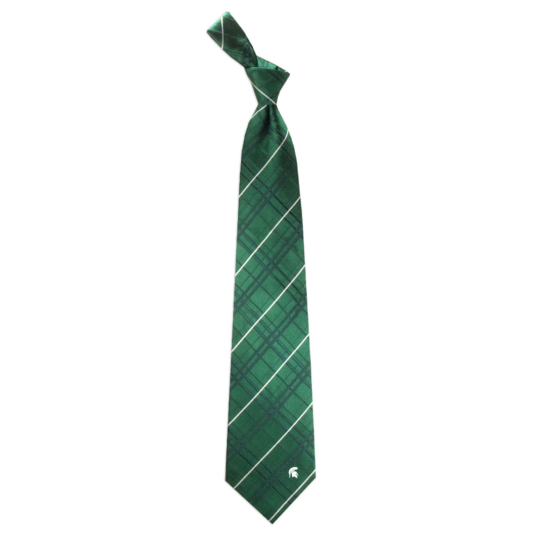 Michigan State Spartans Tie Oxford Woven