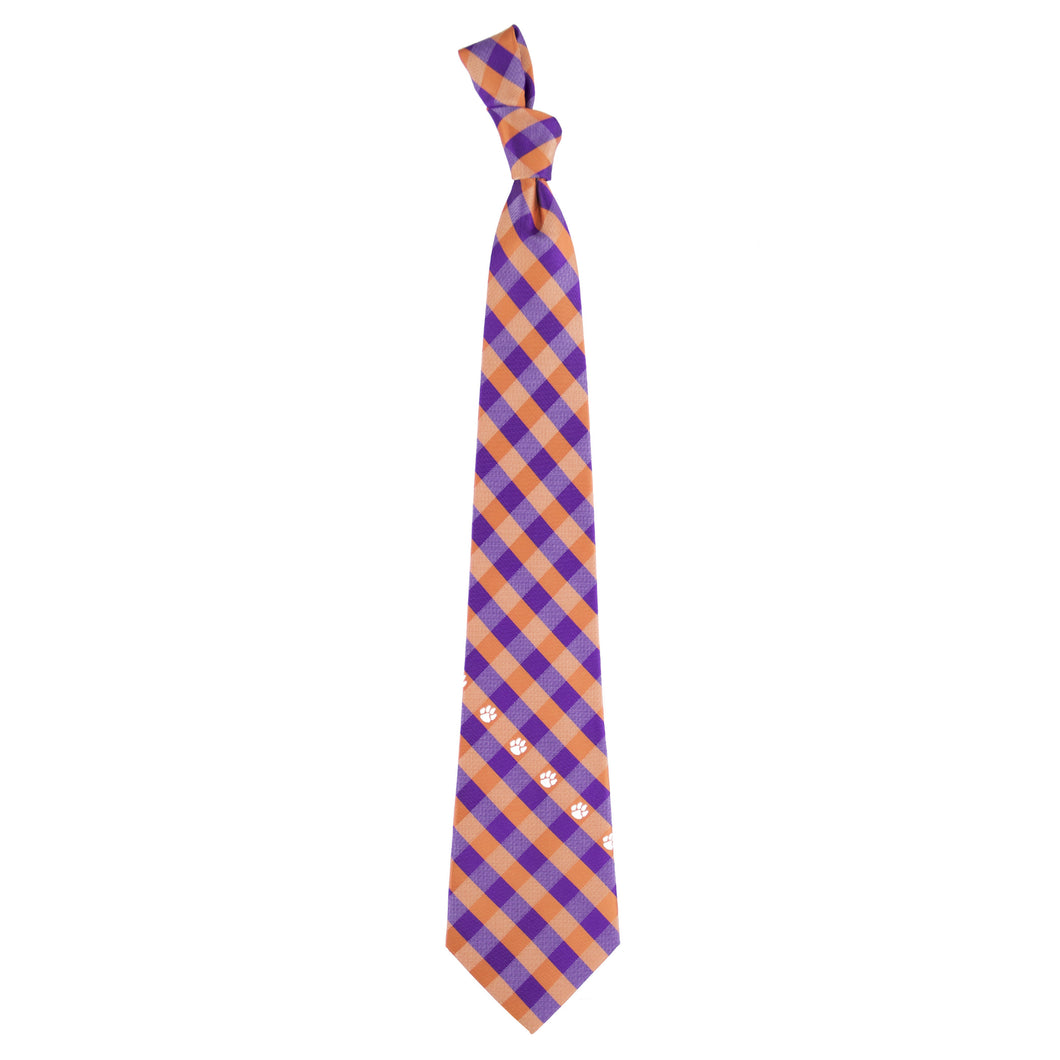 Clemson Tigers Tie Check