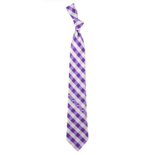 TCU Horned Frogs Tie Check