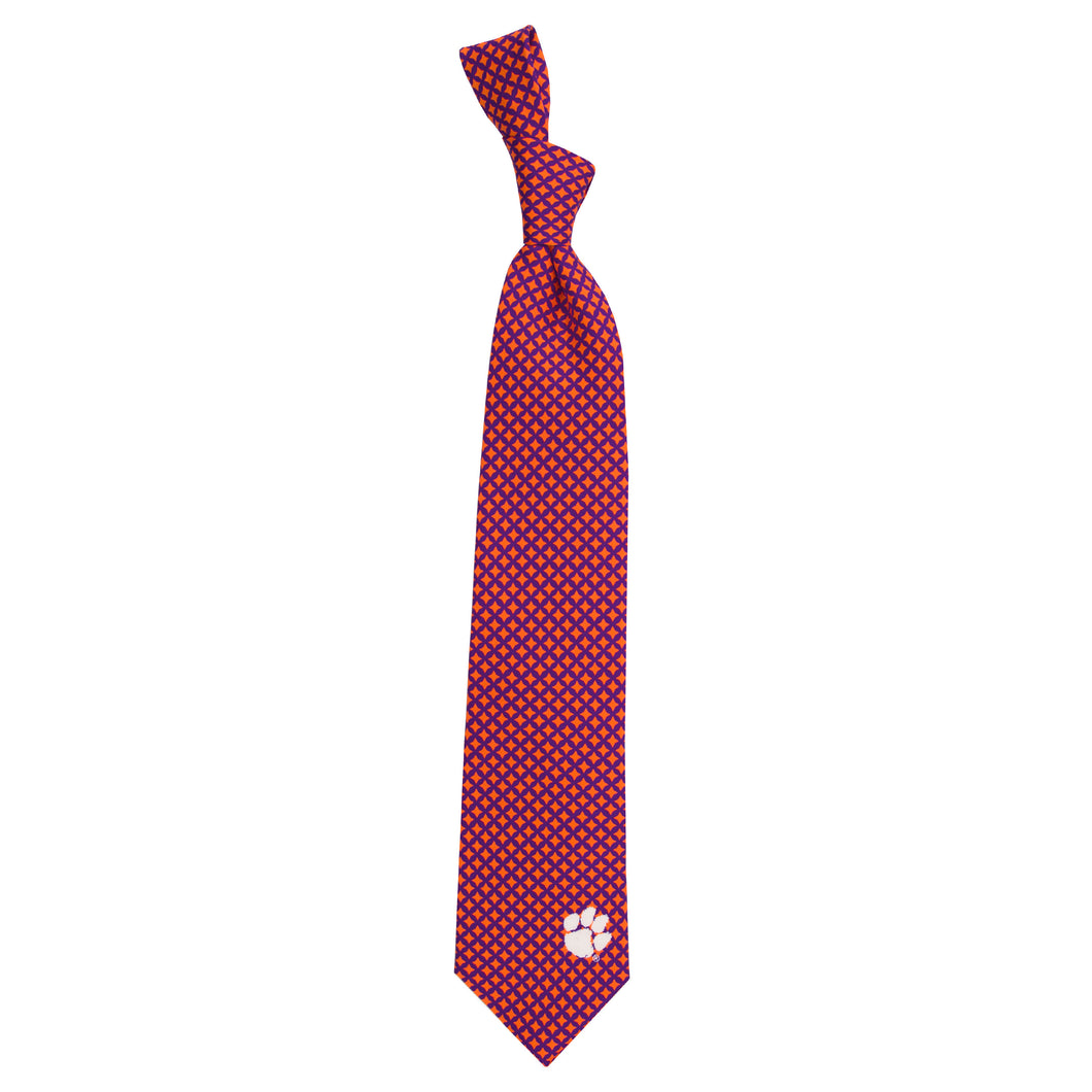 Clemson Tigers Tie Diamante