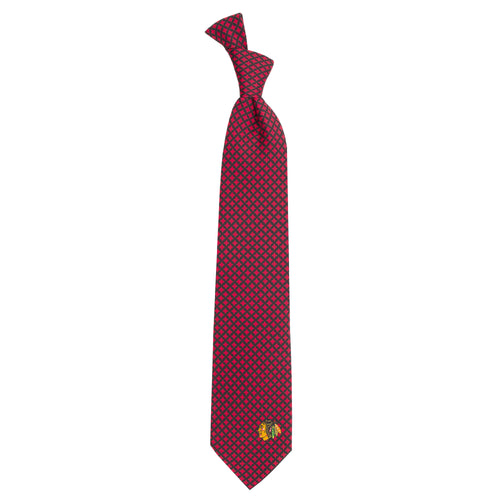 Blackhawks Tie Diamante