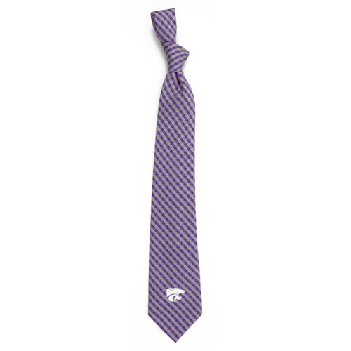 Kansas State Wildcats Tie Gingham