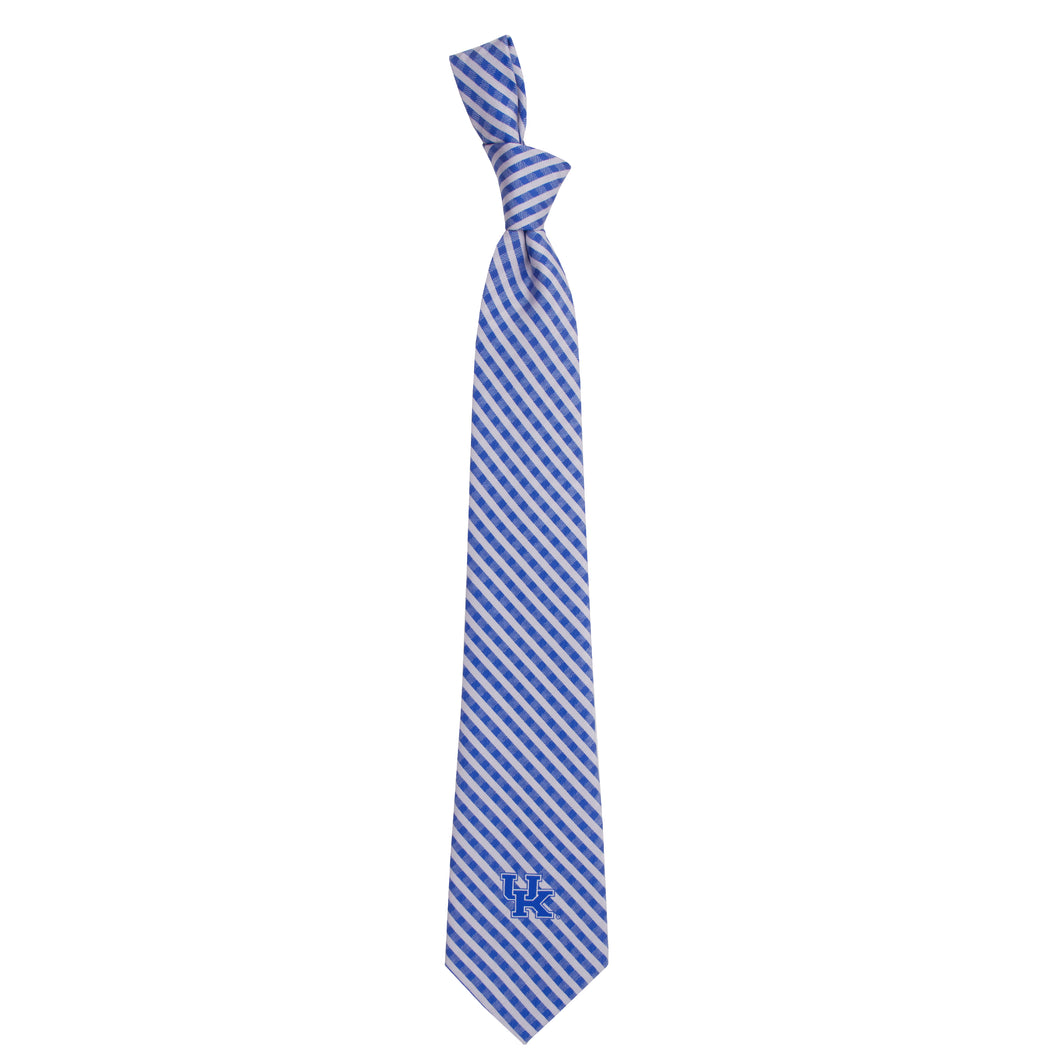 Kentucky Wildcats Tie Gingham