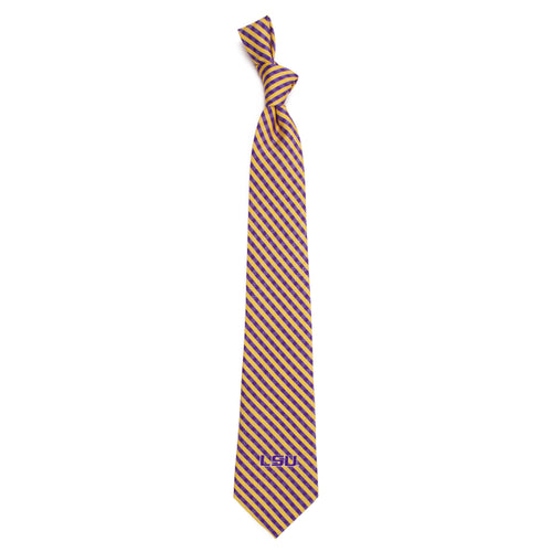 LSU Tigers Tie Gingham