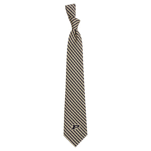 Purdue Boilmakers Tie Gingham