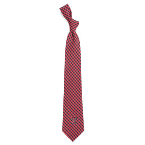 Texas Tech Red Raiders Tie Gingham