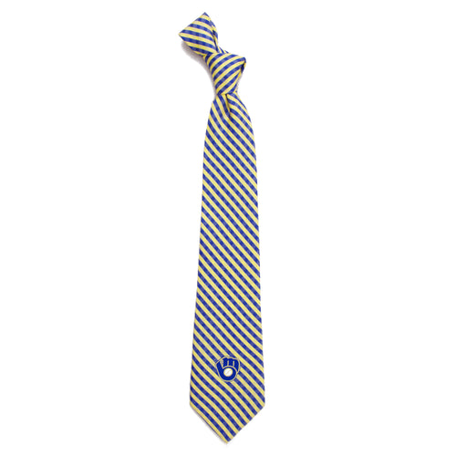 Milwaukee Brewers Tie Gingham