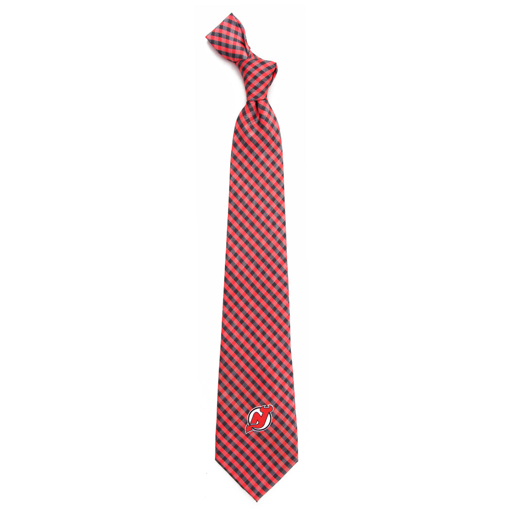 Devils Tie Gingham